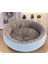 Kahverengi 34CMX10CM Yumuşak Kedi Yatak Evi Yuvarlak Yatak Katlanabilir Köpek Uyku Mat Yastık Yuva Sıcak Köpek Kulübesi Pet Mat Köpek Yuva Gizle Burger Ekmeği Kış (Yurt Dışından) 3