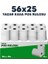 56 x 25 (10 PAKET 100 RULO) Termal Pos Rulosu Pos Kağıdı 1