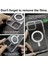iPhone 15 Plus ile Uyumlu Kılıf Tacsafe Wireless Halka Magnetik Attractive Kapak Şeffaf 4