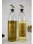 Vetro 2'li Zeytinyağı ve Sıvıyağ Şişesi Gold Etiketli Yağdanlık 1000 ml SH-0024 3