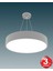 Hegza Lighting Drum 40CM (Gri Kasa, Gün Işığı) Ledli Modern LED Avize, Salon, Mutfak, Oturma Yatak Odası, Sarkıt 1