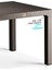 Camsız 90X90CM Bahçe Balkon Masası Rattan Desenli Outdoor Serisi 2
