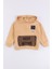Kapüşonlu Fermuar Detaylı Erkek Çocuk Sweatshirt 1