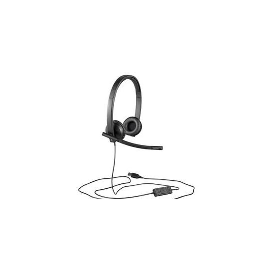 Logitech 981-000575 H570E Stereo USB Çift Taraflı Headset Mikrofonlu Kulaklık