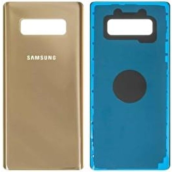 GMR Samsung Galaxy Note 8 N950 Arka Kapak Pil Batarya Kapağı Gold