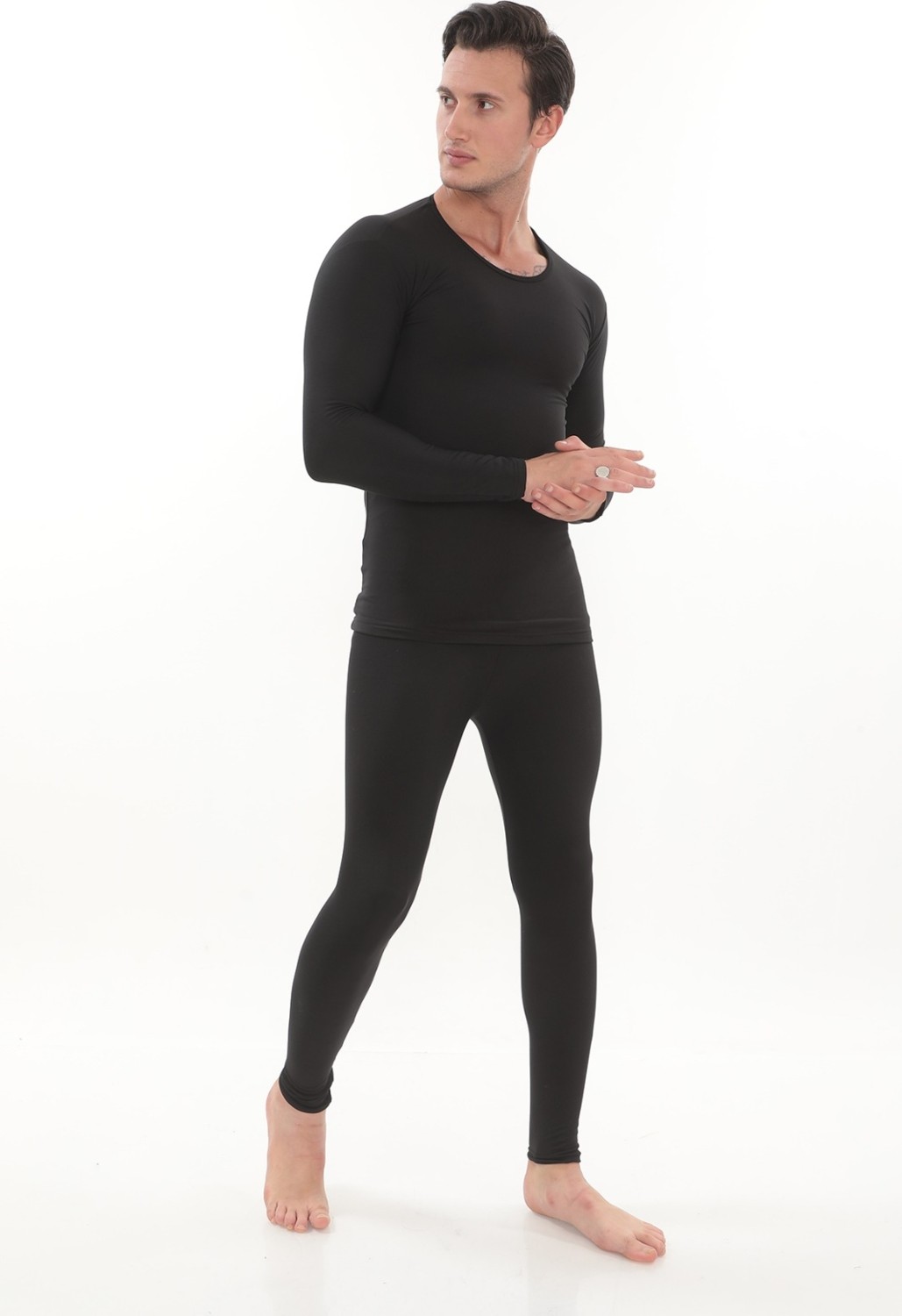 Sauna Suit Unisex Kışlık Pamuklu Yakmayan Termal Içlik, Alt Üst Takım görsel 8