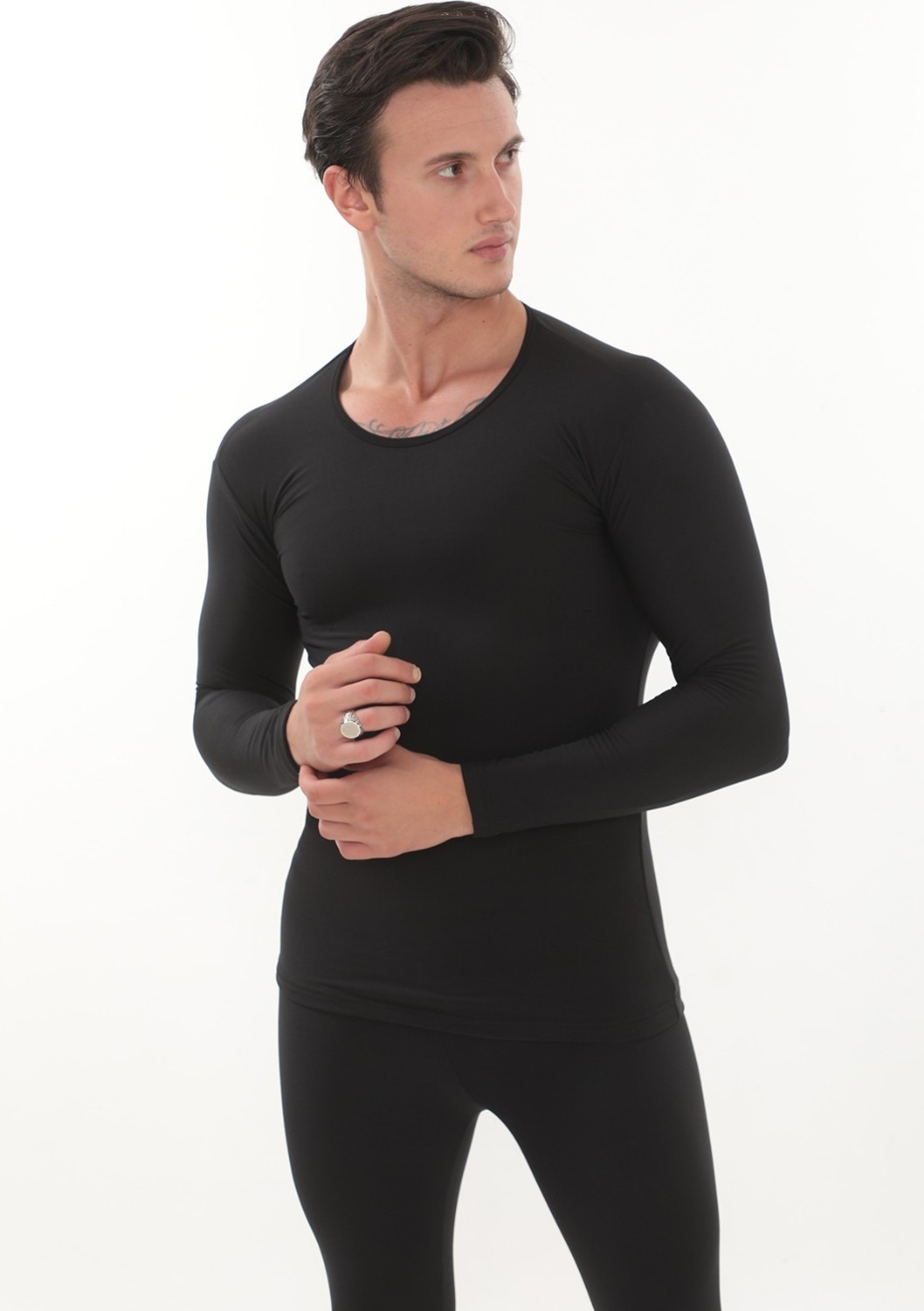 Sauna Suit Unisex Kışlık Pamuklu Yakmayan Termal Içlik, Alt Üst Takım görsel 6