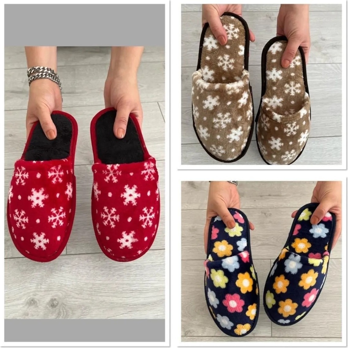 Nisanur Shoes 4'lü Erkek Ev Terliği-Misafir Terliği-Çeyiz Bohça Terliği-Damat Terliği-Balkon Terliği