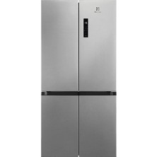 Electrolux ELT9VE52U0 E Enerji Sınıfı 522L 4 Kapılı No-Frost Gardrop Tipi Buzdolabı Inox