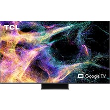 TCL 75C845GTV 75'' 189 Ekran Uydu Alıcılı 4K Ultra HD Google Mini Smart  LED TV