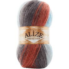 Alize Angora Gold Batik El Örgü Ipi 7922