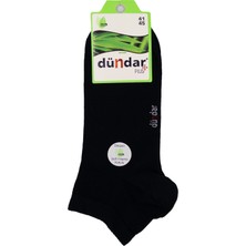 Dündar Plus Erkek Bambu Patik Siyah 12'li