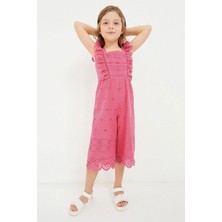 Mayoral 2-9 Yaş Kız Çocuk Fisto Tulum Pembe