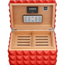 Colibri Grand Quasar Humidor Puro Kutusu Kırmızı 120'S