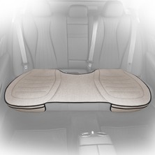 Otom Premium Koruyucu Arka Koltuk Minderi Yüksek Kalite Keten Isofix Uyumlu Ekstra Cepli