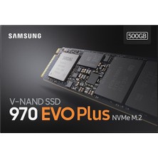 Samsung Evo Plus 500GB Samsung 970 3500-3300MB M.2 SSD