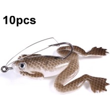 Hengjıa Zsunsky Shop- FO100 10 Adet Gök Gürültüsü Kurbağa Yemi, Boyut: 6cm 5g (Yurt Dışından)