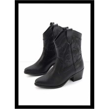 Bambi Siyah  Kadın Bot & Bootie K02586888809