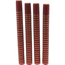 Somodz 100 Şişe Kapsülleri Şişe Üstleri Küçültüler Final Kollu 30MM -Bordo (Şeritler) 60MM Yüksek (Yurt Dışından)