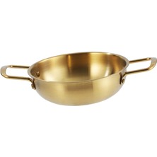 Codeen Kore Ramen Pot Hızlı Isıtma Paslanmaz Çelik Ev Kimchi Çorba Tenceresi 22 cm (Yurt Dışından)