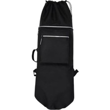 Remiel Kaykay Sırt Çantası Longboard Taşıma Çantası Organizatör Taşınabilir Oxford Depolama Siyah 90CMX33CM (Yurt Dışından)