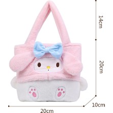 Luxix 20CM Karikatür Peluş Tote Çanta (Yurt Dışından)