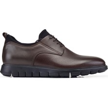 Nevzat Onay Kahverengi Bağcıklı Günlük Erkek Ayakkabı -79213-