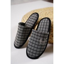 Nisanur Shoes 3'lü Erkek Ev Terliği-Misafir Terliği-Çeyiz Bohça Terliği-Damat Terliği-Balkon Terliği