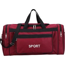 Perfectt Kadınlar ve Erkekler Için Taşınabilir Spor Çantası Ayarlanabilir Askı Eğitim Balıkçılık Spor Salonu Kırmızı (Yurt Dışından)