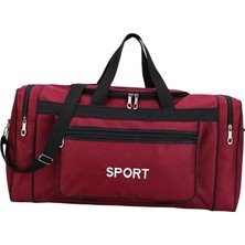 Perfectt Kadınlar ve Erkekler Için Taşınabilir Spor Çantası Ayarlanabilir Askı Eğitim Balıkçılık Spor Salonu Kırmızı (Yurt Dışından)