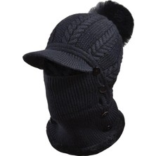 Shibel Kışlık Kayak Kap Eşarp Soğuk Havalar Örgü Balaclava (Yurt Dışından)