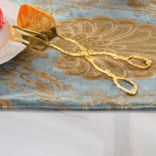 Kayaya Salata Maşaları Barbekü Barbekü Için Salata Sunucuları Pasta Mutfağı Piş Kare Altın (Yurt Dışından)