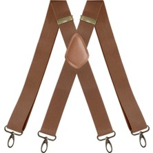 Ethel Jartiyer Ağır Hizmet Pantolonu x Şekilli 4 Klipsli 3.5cm Genişliğinde (Yurt Dışından)