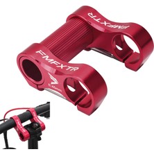 Toyra Katlanır Bisiklet Çift Kök Yükseltici Gidon Kökü 25.4mm/1" Katlanır Bisiklet Için Kırmızı (Yurt Dışından)