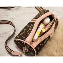 Rongfeng Büyük Kapasiteli Crossbody Yuvarlak Çanta Arı Çantası (Yurt Dışından)