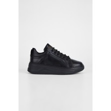 Valmenti Kadın Siyah Hakiki Deri Sneakers & Spor Ayakkabı 775 1732 Bn Ayk SK23/24