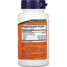 Now Foods Now Foods, Pancreatin 2000, 100 Capsules