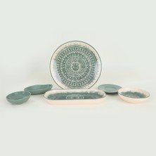 Keramika Maya Kahvaltı Takımı 28 Parça 6 Kişilik  20788-20790