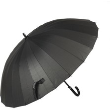 Hanghon Marlux Siyah Baston 24 Fiber Tel Deri Saplı Premium Protokol Şemsiye (Yurt Dışından)