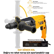 Assur Pro Hilti Matkap Kırıcı Delici Darbeli 2-28MM Sarı