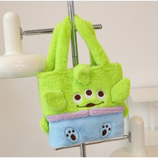 Luxix 20CM Karikatür Peluş Tote Çanta (Yurt Dışından)