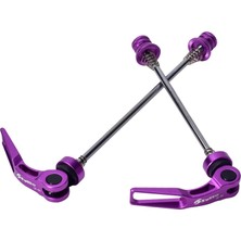 Strade Store Bisiklet Hızlı Bırakma Şişleri Lever Mountain Bike Için Universal Set Bmx Violet (Yurt Dışından)