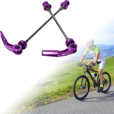 Strade Store Bisiklet Hızlı Bırakma Şişleri Lever Mountain Bike Için Universal Set Bmx Violet (Yurt Dışından)