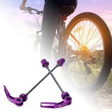 Strade Store Bisiklet Hızlı Bırakma Şişleri Lever Mountain Bike Için Universal Set Bmx Violet (Yurt Dışından)