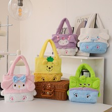 Luxix 20CM Karikatür Peluş Tote Çanta (Yurt Dışından)