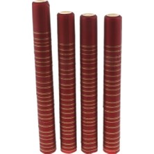 Aling 100 Pvc Şiş Kapakları, 60MM Yükseklik, 32MM -Bordo(Şeritler) 32MM -Burgundy(Şeritler) 60MM Yüksek (Yurt Dışından)