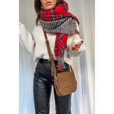 Shopiolog Çift Taraflı Yumuşak Dokulu Atkı Şal