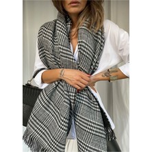 Shopiolog Çift Taraflı Yumuşak Dokulu Atkı Şal