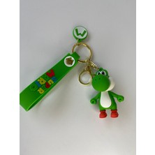 Pink Super Mario Karakter 6 Cm. 3 Boyutlu Anahtarlık