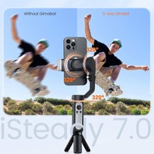 Isteady Vs2 3 Eksenli El Tipi Aı Yapay Zeka Görüş Sensörlü Gimbal Stabilizatör